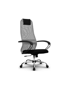 Кресло офисное Metta SU-B-8 z312465303 подл.130/осн.003, Светло-серое Метта