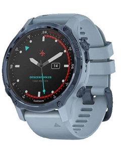 Часы Garmin Descent Mk2s 010-02403-07 Blue/Sea Foam
