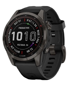 Часы Garmin Fenix 7S 010-02539-25 Saphire Solar