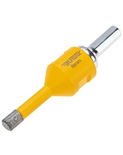 Коронка алмазная KRANZ KR-92-1002 профессиональная по керамограниту и железобетону М14, вакуумное спекание, 8мм, для УШМ Kranz