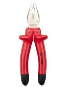 Плоскогубцы Rexant 12-4613 комбинированные 200мм никелированные, двухкомпонентные рукоятки