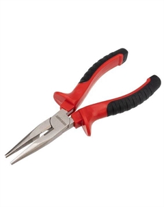 Тонкогубцы Rexant 12-4617 160мм никелированные, двухкомпонентные рукоятки