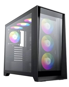 Корпус eATX Lagrange AH-TC1G0-000 без БП, боковая и фронтальная панель из закалённого стекла, 2*USB 3.2, USB Type-C Acd