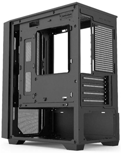 Корпус mATX ACC-ZCU1B без БП, боковая панель из закалённого стекла, USB 3.0, USB 3.1 Accord