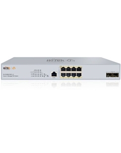 Коммутатор управляемый WI-PCMS5010BT-L3 PoE бюджет 370Вт, 8*2,5GE PoE, 2SFP+10G, Cloud Wi-tek