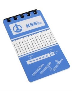 Набор -KSS-0-9 самоклеющиеся маркеры, блокнот 10 листов, цифры от 0 до 9 Snr