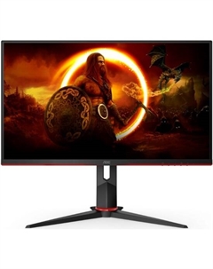 Монитор 27" 27G2SPU IPS, 1920x1080 (16:9), 165Hz, 1ms, 178°/178°, 250cd, HDMI M/M, FreeSync Premium, VGA, DP, черный Aoc