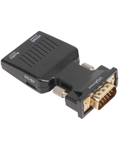 Переходник CA337A VGA(M) audio microUSB/HDMI(F)1080*60Hz Vcom