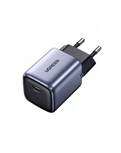 Зарядное устройство сетевое UGREEN CD319 90666 Nexode Mini 30W USB-C PD GaN Fast Charger EU. Цвет: серый Ugreen