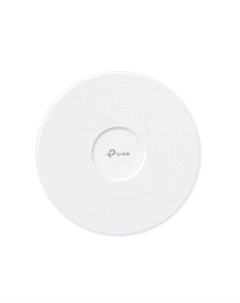 Точка доступа EAP773 Wi‑Fi 7: до 574 Мбит/с (2,4 ГГц), до 2880 Мбит/с (5 ГГц) и до 5760 Мбит/с (6 ГГц) Tp-link