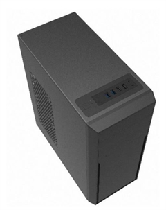 Корпус ATX FL-302-FZ450-U32 черный, БП 450W, 2*USB2.0, 2*USB3.0, audio Foxline