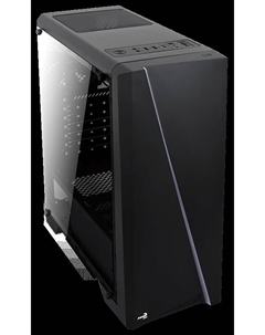 Корпус ATX Cylon 4713105968842 черный, без БП, 1x120mm, 2xUSB2.0, 1xUSB3.0, audio, CardReader bott PSU Aerocool