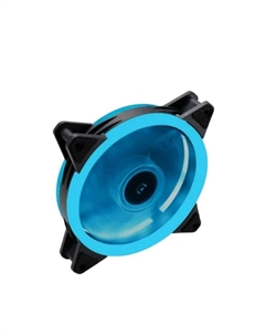 Вентилятор D12025S12L-B 120x120x25, гидродин., 3pin/4pin Molex, 1200RPM, 37.5CFM, 20.5dBa, с подсветкой, синий Gembird