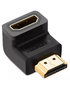 Переходник HD112 20109_ угловой, HDMI(M)/HDMI(F), черный Ugreen