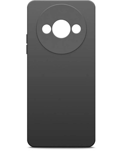 Чехол BoraSco 73125 Silicone Case матовый для Xiaomi Redmi A3/ A3X, черный Borasco