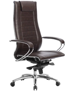 Кресло офисное Metta Samurai Lux-2 Infinity Easy Clean z509339544 цвет: темно-коричневый Метта