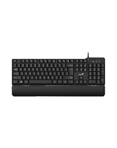 Клавиатура KB-100XP 31310050402 USB, BLACK. 104 клавиши + кнопка Smart, кабель 1.5 м Genius