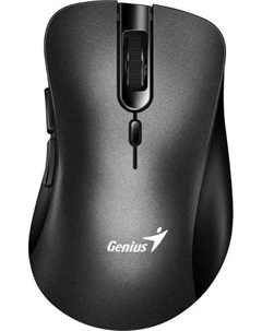 Мышь Wireless Ergo 8100S Black 31030040400 эргономичная бесшумная, 2.4 GHz. DPI 800/1200/1600, 6 кнопок. Genius