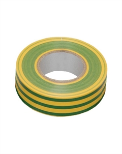 Изолента UIZ-20-10-K52 ПВХ 0.18х19мм желтая/зеленая (рул.20м) Iek