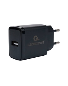 Зарядное устройство сетевое Cablexpert MP3A-PC-57 Зарядное устройство Cablexpert 5Вт, 1А, 1хUSB, черный, пакет