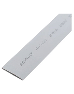 Трубка термоусадочная 21-5010 ТУТ нг 15,0/7,5мм, серая, упаковка 50 шт. по 1м Rexant