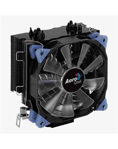 Кулер VERKHO 5 DARK PWM (Soc-FM2+/AM2+/AM3+/AM4/1150/1151/1155/2011/ 800-2000rpm, 27,2-56,4 CFM, 15-27dB, 4-pin) Ret Aerocool