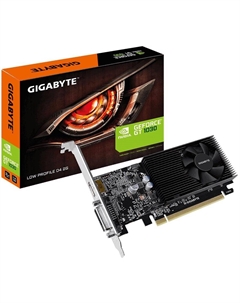 Видеокарта PCI-E GeForce GT 1030 (GV-N1030D4-2GL) 2GB Low Profile GDDR4 64bit 14nm DVI-D(HDCP)/HDMI RTL Gigabyte