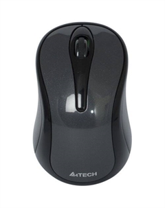 Мышь Wireless G3-280A серая/черная, 1000dpi, USB, 3 кнопки A4tech