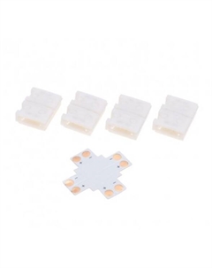 Коннектор Rexant 148-121 Х-образный для светодиодной ленты SMD 8мм