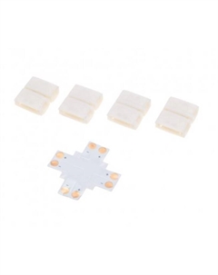 Коннектор Rexant 148-122 Х-образный для светодиодной ленты SMD 10мм