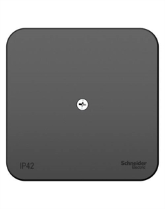 Коробка распределительная Schneider Electric BLNRK000016 Антрацит наруж Systeme electric