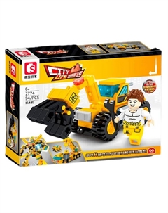 Конструктор 2774 94 деталей Sembo block