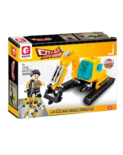 Конструктор 2766 84 деталей Sembo block