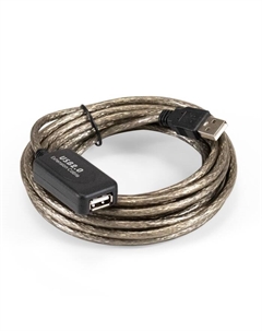 Удлинитель EX-UAE-AMAF-5.0 EX294766RUS активный USB2.0-repeater (Am/Af, 5м) Exegate