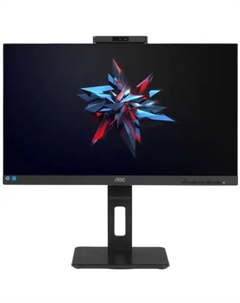 Монитор 23,8" 24P3QW черный 1920x1080 IPS 4ms 16:9 HDMI M/M матовая HAS Pivot 1000:1 300cd 178гр/178гр DP Aoc