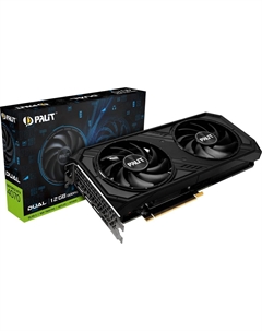 Видеокарта PCI-E GeForce RTX 4070 DUAL (NED4070019K9-1048D) 12GB GDDR6X 192bit 5nm 1920/21000MHz HDMI/3*DP Palit