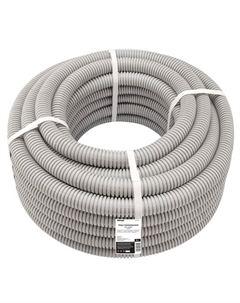 Труба гофрированная 28-0032-2 из ПВХ, с зондом, диам. 32мм (бухта 25 м/уп) Rexant