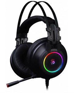 Наушники Bloody G528C черный, 1.8м, мониторы, USB, оголовье A4tech