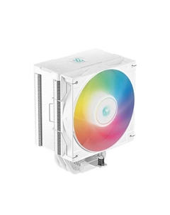 Кулер AG400 DIGITAL WH ARGB LGA1700/1200/115X/AM5/AM4 (120mm fan, 500-2100rpm, 75.89CFM, 31.6dBA, 4-pin PWM) RET Deepcool
