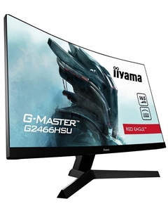 Монитор 23,6" G-MASTER G2466HSU-B1 1920х1080, 16:9, VA, nonGLARE, 250cd/m2, H178°/V178°, 3000:1, 80М:1, 16.7M Color, 1ms, 165 Hz,HDMIx2, DP, Ti Iiyama