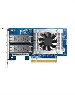 Сетевая карта QXG-25G2SF-CX6 двухпортовая 25 GbE SFP28, PCIe Gen4 x8 Qnap