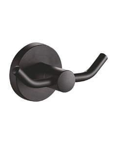 Двойной крючок D282111 цвет Черный матовый D-lin