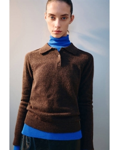 Джемпер-поло вязаный с шерстью Befree