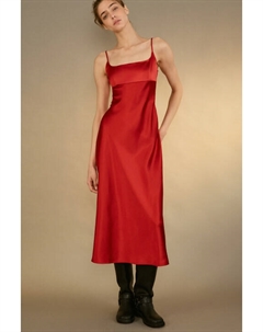 Платье атласное на тонких бретелях Befree