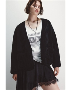 Жакет oversize бархатный Befree