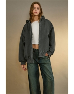 Куртка-бомбер oversize с капюшоном Befree