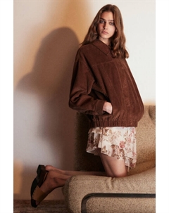 Куртка-бомбер из вельвета Befree