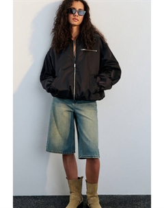 Куртка-бомбер из плащевой ткани Befree