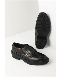 Полуботинки кожаные с пряжкой Liu jo