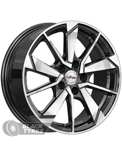 Литой диск Зиплайн 6.5x16/5x114.3 D60.1 ET45, Черные Ifree